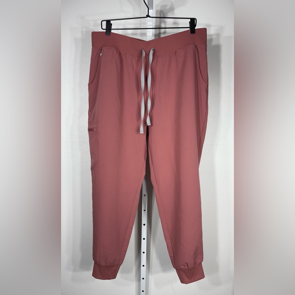Figs Mauve High Waisted Zamora Scrub Pants size XXL/P NWOT